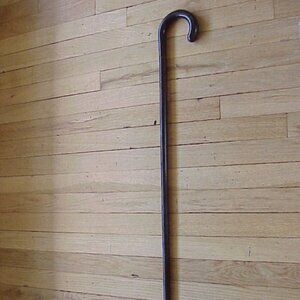 Antique vintage 35" Bent wood walking stick/cane/hiking